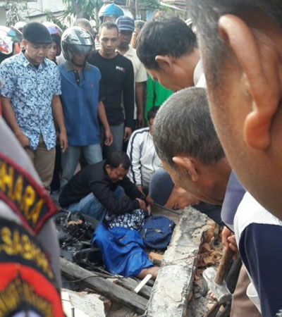  Ternyata Sudah Sebulan Tembok Maut SDN 141 Pekanbaru Miring